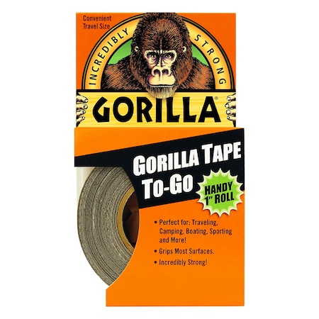 Gorilla Glue GORILLA BLACK TAPE TO GO 1 .in X30FT 6100105